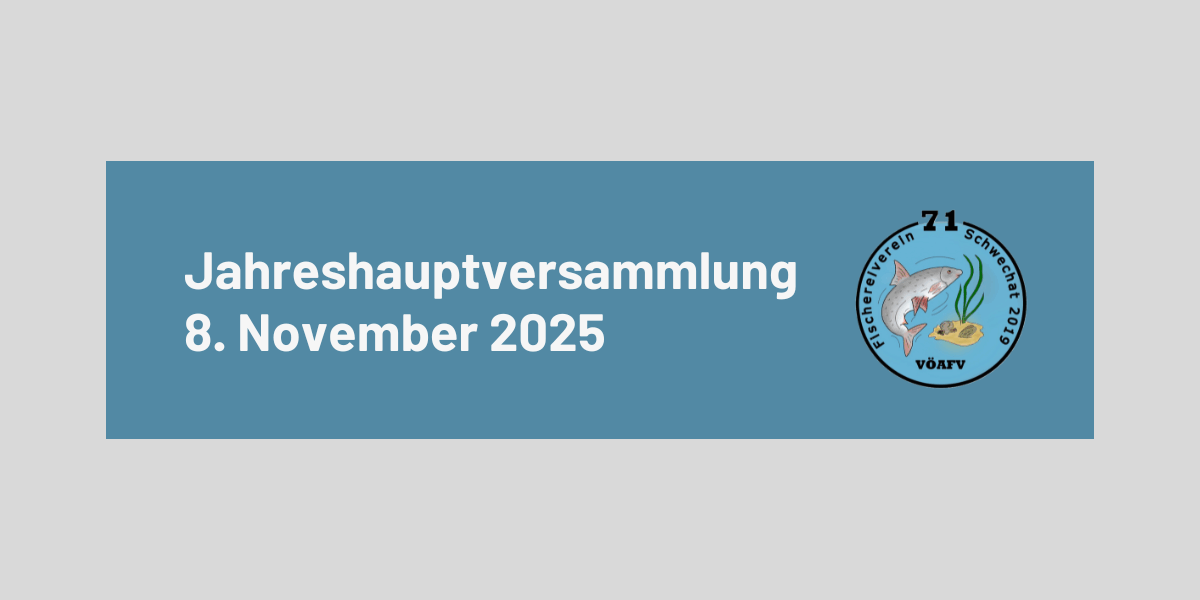 Jahreshauptversammlung