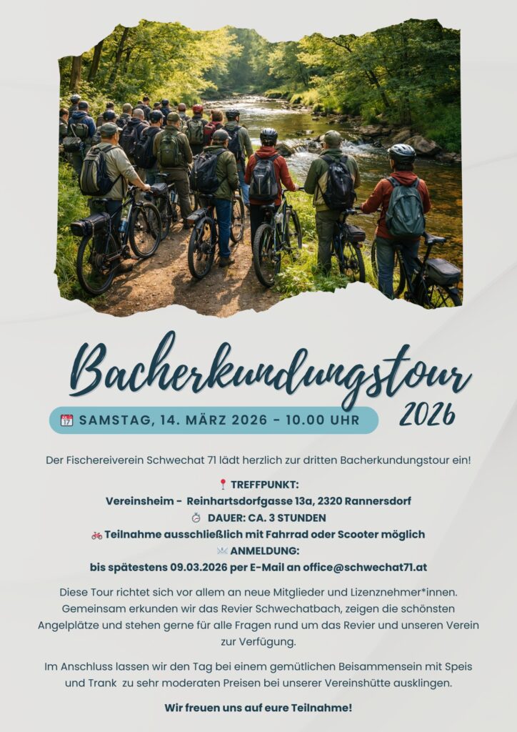 Bacherkundungstour 2026 - 1